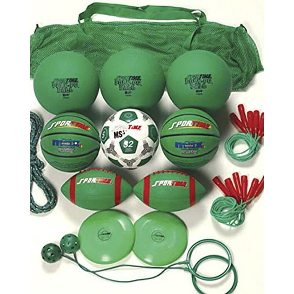 Recess Pack Sportime Green, grado 3, juego de 20