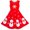 Red Snowman Dress, variant on Girls Dress Red Snowflake Bow Tie Christmas Party Holiday Sleeveless 7 Years