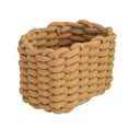 thumbnail image 1 of Woven Storage For Organizing Mini Woven Rope Storage Woven For Organizing For Living Room Bedroom under Bed Blanket Storage Closet Boxes for Storage Clear Blanket Storage Bags with Zipper Proof, 1 of 4