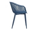 thumbnail image 4 of Moe's Home Collection Piazza Outdoor Chair Blue-Set Of Two, 4 of 8