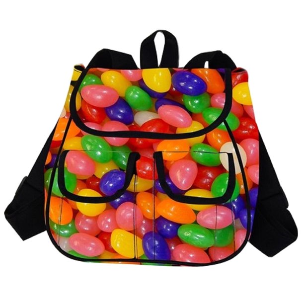 Top Trenz Jelly Beans Candy Themed Mini Backpack