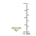 thumbnail image 2 of AoneJewelry 14k Solid Yellow Gold Cathederal Style Engagement/Wedding Ring With 0.75 Carat Round Shape Natural White Diamonds (size 5-9), 2 of 5