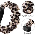 thumbnail image 3 of Scrunchies Compatible con Fitbit Inspire 2 Bandas, Reemplazo de pulseras de tela estampadas con patrón de tela elástica suave para mujer Adepaton WMZL-989-6, 3 of 6