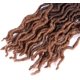 thumbnail image 5 of Extensiones de pelo ondulado sintético de ganchillo, paquete de 4, 18 pulgadas, pelo de ganchillo, pelo sintético, rastas suaves, extensiones de pelo de ganchillo (T1B/4/30) JAMW Sencillez, 5 of 5