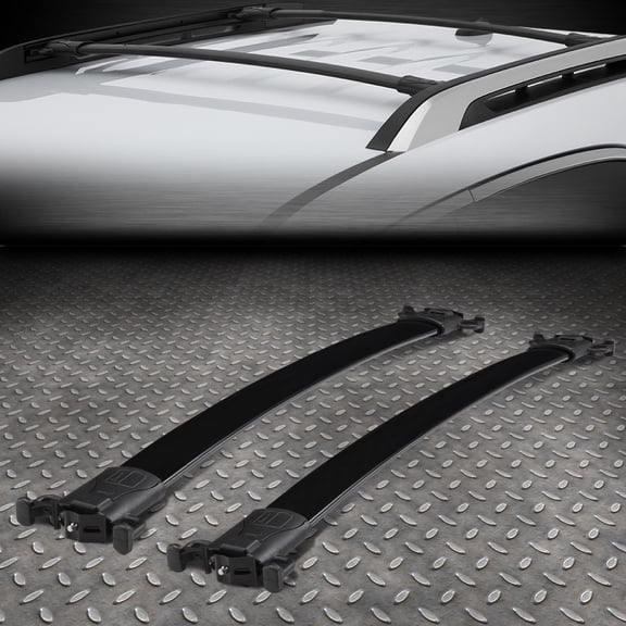 FOR 10-17 CHEVY EQUINOX GMC TERRAIN PAIR OE STYLE TOP ROOF RACK RAIL CROSS BAR
