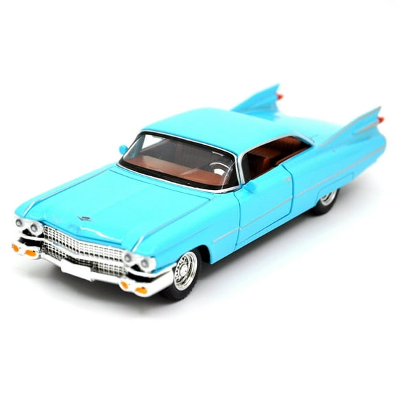 1: 32 Suitable for Cadillac El Dorado Alloy Car Die Casting Model Toy Sound and Light Rear Door Opening Micro Sports Car Collectibles Children's Toys Birthday Gifts