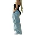 thumbnail image 4 of Été Décolleté Bandeau Tube Tops Casual Femmes Sans Manches Dos Bustier Tops Rue Parti Club, 4 of 6