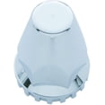 thumbnail image 1 of United Pacific 10064B Chrome 33MM Thread-On Nut Cover with Flange, 1 of 2