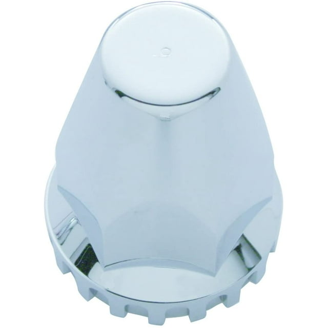 United Pacific 10064B Chrome 33MM Thread-On Nut Cover with Flange