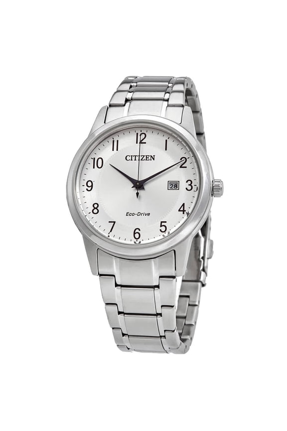 Eco-Drive Silver Dial Men's Watch AW1231-58B