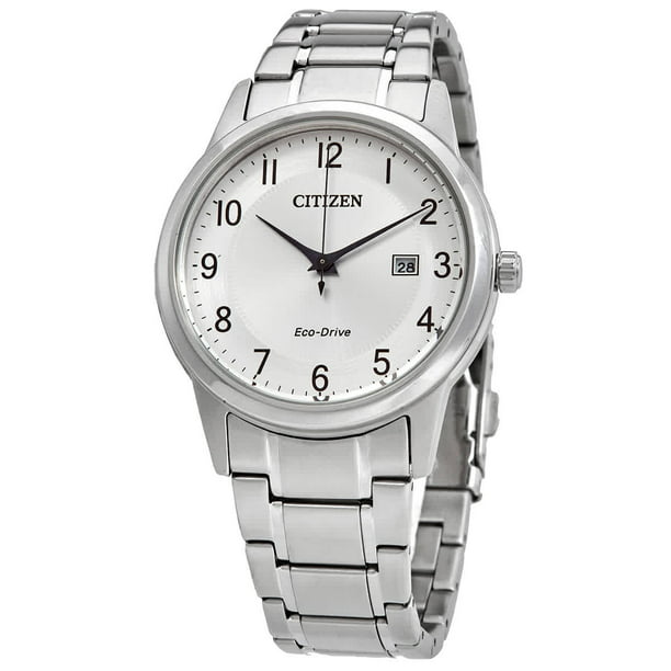 CITIZEN - Citizen Men's Eco-Drive AW1231-58B Silver Stainless-Steel ...