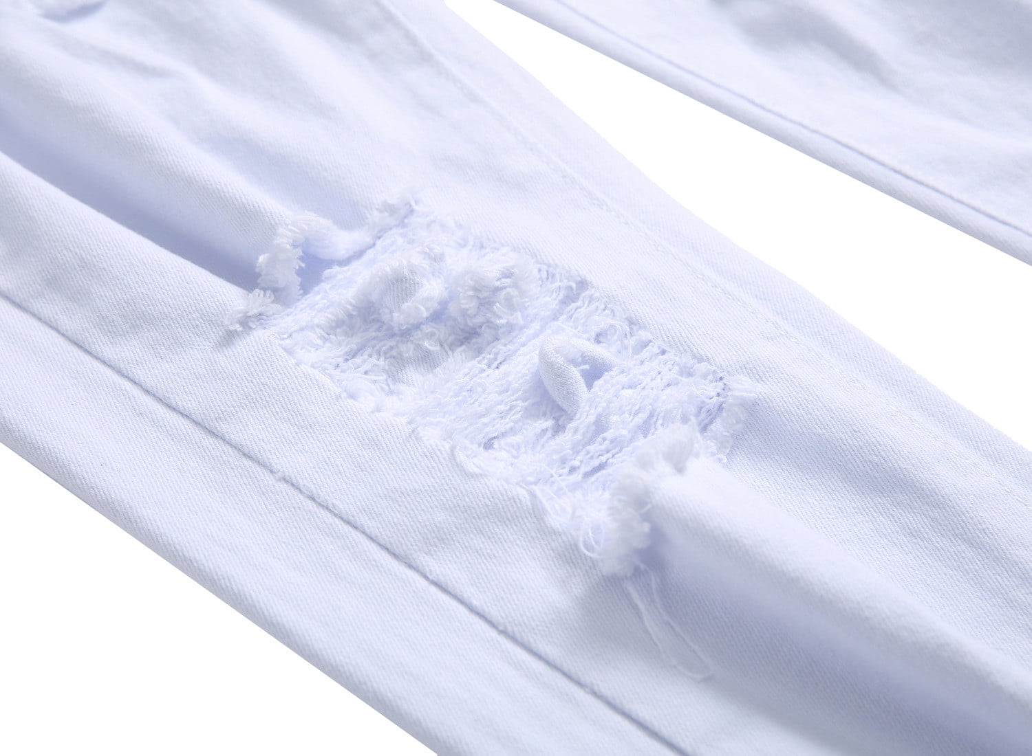 【COSYHARU】Vintage Damaged White Pants COSYHARU】Vintage Damaged White Pants (COSYHARU/パンツ