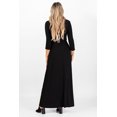 thumbnail image 4 of Maternity and Nursing Maxi Faux Wrap Dress with Adjustable Belt, 4 of 4