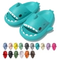 thumbnail image 1 of Pantuflas Shark Cloud Rosyclo para Mujeres/Hombres, Verde Menta, 1 of 5