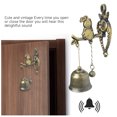 thumbnail image 4 of Timbre decorativo de animales retro comerciante Lucky Windchime Knocker (calabaza), 4 of 6