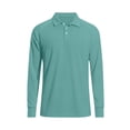 thumbnail image 5 of BVOFAR Long Sleeve Sun Shirts Men Lightweight UPF 50+ Sun Protection Golf Shirt Solid Color Work Shirt Green S, 5 of 10
