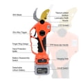 thumbnail image 4 of Wireless Shears, 21v, 1.9m, Retractional Extension Rod, For The Pruning Of Bonsai And Branches Of Fruit Trees ,High Efficiency, 4 of 7