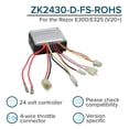 thumbnail image 2 of Controlador AlveyTech ZK2430-D-FS 24 V 30 A para Razor E300, 2 of 8