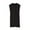 Black, variant on Aofany Summer Women Sleeveless Vest Nightdress Comfort Chest Pad Sleepwear Casual Loose Mini Sleepshirt Home Wear