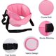 thumbnail image 4 of Reposacabezas de coche para bebé, color rosa, ajustable, cómodo, protector de cojín de apoyo para la cabeza, 4 of 5