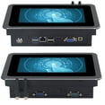 thumbnail image 3 of Industrial Panel Computer, 7 Inch Industrial PC Panel LED Backlit Fanless Heat Dissipation AC110-240V High Hardness  for Automation, 3 of 7