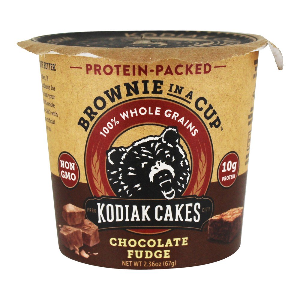 Kodiak Cakes ProteinPacked Brownie in a Cup Chocolate Fudge