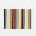thumbnail image 5 of 1/12th Woven Rug Floor Carpet Doll House Furniture Miniature Striped, 5 of 6