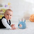 thumbnail image 2 of Unicorn Shape Hamster Hideout Plush Warm House Bed for Chinchillas Mice Rabbit, 2 of 8