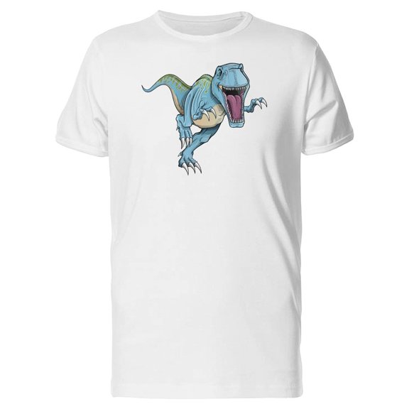 Angry Tyrannosaurus Rex Dinosaur Tee Men's -Image by Shutterstock