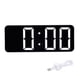 thumbnail image 1 of Reloj digital Estilo del norte de Europa Reloj de dormitorio de fuente grande simple blanco para regalar, 1 of 5