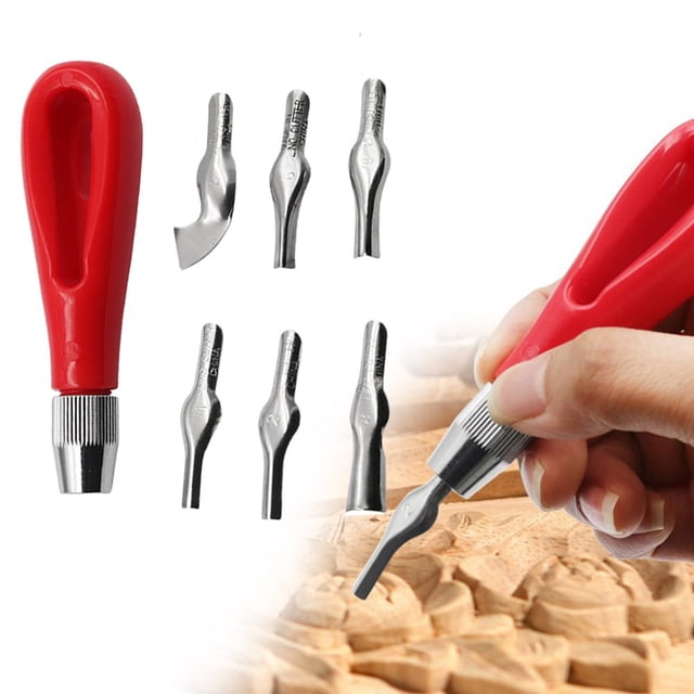 Deep Round Carving Chisel Engraving Tool Wood Carving Woodworking Hand Chisel
