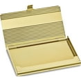 thumbnail image 2 of Fashion Gold-Tone Business Card Case (3.75 X 2.5) Made In China gm4946, 2 of 5