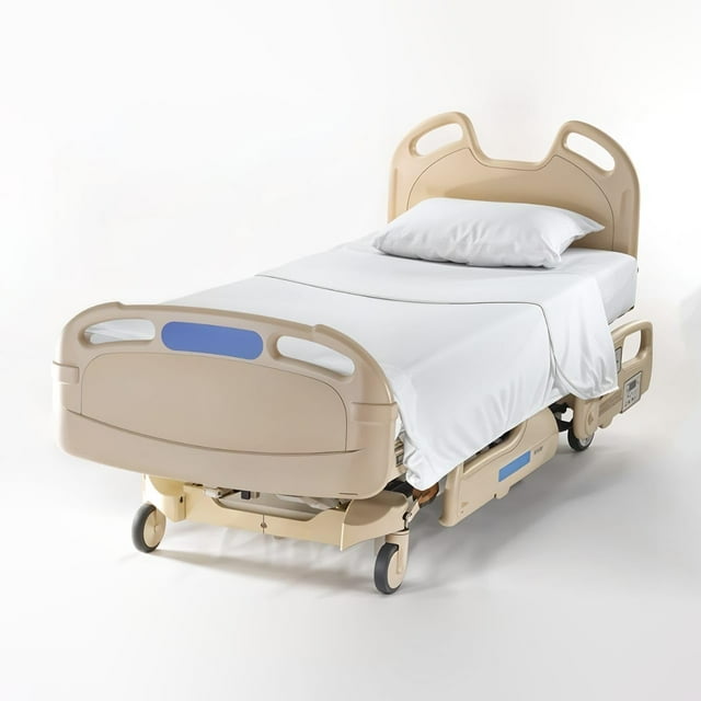 Piece Hospital Bed Sheet Set Egyptian Cotton Thread Count Soft and Comfy Size X with Deep Pocket Light Stripe
