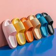 thumbnail image 1 of Summer Slides Slippers Platform Beach Sandals Unisex Slippers Quick Drying, 1 of 4