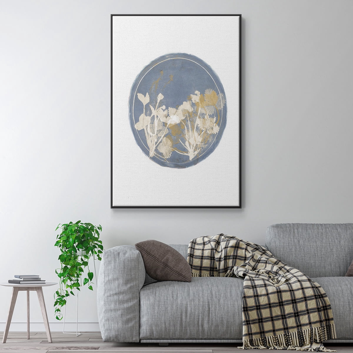 Strawberries and Forge II Framed Premium Gallery Wrapped Canvas - Ready to Hang - 17 x 25 - Black Floating Frame
