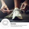 thumbnail image 2 of GOOHOCHY 1 par de cordones reflectantes brillantes con diseño de estrella creativo y planos., 2 of 8