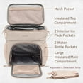 thumbnail image 5 of bentgo Prep Deluxe Insulated Multimeal Bag 5-Compartment Sand (BGPRPBAG-SD), 5 of 7