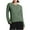 Green, variant on Women's Cable Knit Sweater V Neck Long Sleeve Pullover Top Lightweight Soft Business Casual Fall Outfit Green XL