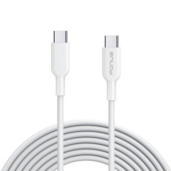 PD Type-C Cable 10ft USB-C Fast Charger Cord Long Power Wire Y7W for BLU Vivo XI Plus, G90 Pro, G9 Pro, 5 - BOLD N1 - CAT S61 S48c S42 - Coolpad Legacy S Brisa - Cricket Ovation, Icon 2