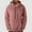 01 Pink, variant on Awdenio Shirts for Men Sherpa Fleece Hoodies Pullover Quarter Zip Casual Hooded Chunky Fall Winter Warm Sweatshirt