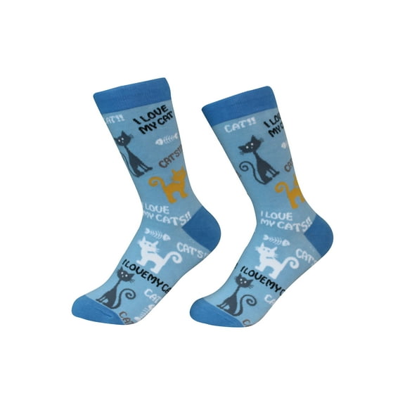 I Love My Cat Breed Socks Unisex Sock Daddy by E&S Pets