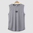 thumbnail image 5 of Gibobby Men's Cotton A-Shirt White Tank Top Undershirts Tank Tops Men Tank Tops Men Muscle(XXL,Grey), 5 of 7