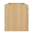 thumbnail image 2 of Pemberly Row 48" MDF and Particleboard Bathroom Vanity Cabinet - Oak, 2 of 8