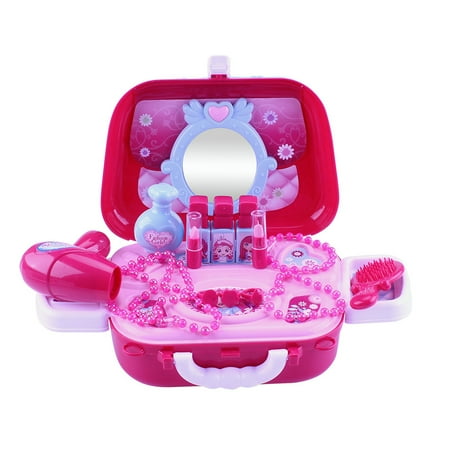 Simulation Kids Makeup Playsets Case Handbag Pretend Play Make Up Case ...