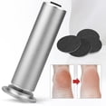 thumbnail image 2 of Máquina Pedicura Exfoliante Lima Talón Removedor Callos Eléctrico Con 60 Almohadillas Repuesto Aleación Aluminio Portátil para Pieles Duras Agrietadas Y Muertas, 2 of 9