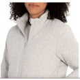 thumbnail image 4 of Three Dots Ladies' Quilted Jacket GRAY XL, 4 of 4