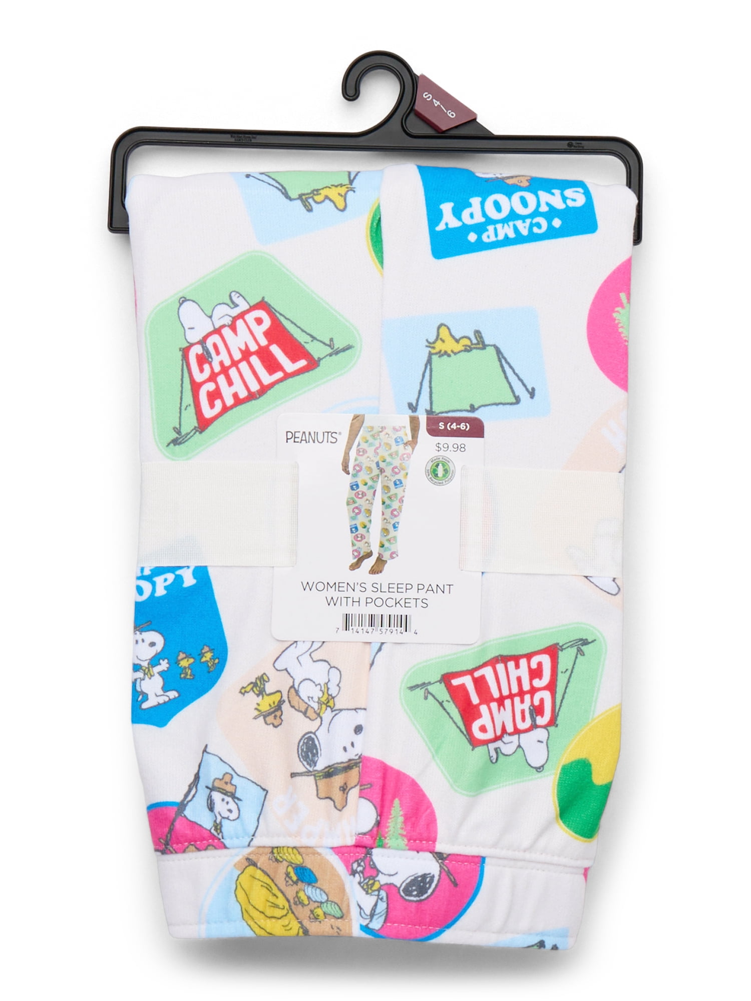 Snoopy Women’s and Women’s Plus Print Sleep Pants, Sizes XS-3X