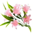 thumbnail image 2 of SPRING PARK Artificial Lilies Lily Plant Large Flowers Home Office Interior Decor, 2 of 7
