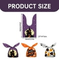 Hot Deal Rabbit Ears Pumpkin Candy Bag Snack Bag Baking Cookie Bag Gift