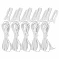 thumbnail image 1 of 5pcs 2.5mm Ear Clip Electrode Cable for TENS Massage Machine, 1 of 18